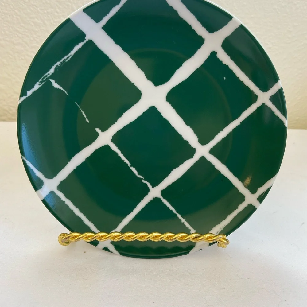 (4) Crate&Barrel cocktail plates